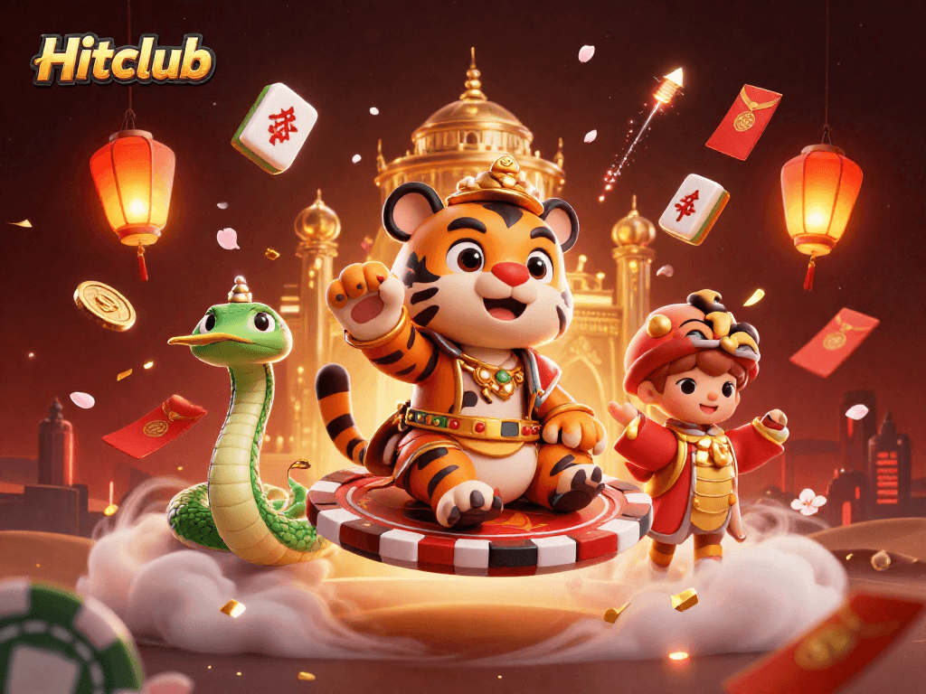 Hitclub ignites excitement with a vibrant casino scene featuring a sultan and magical elements.