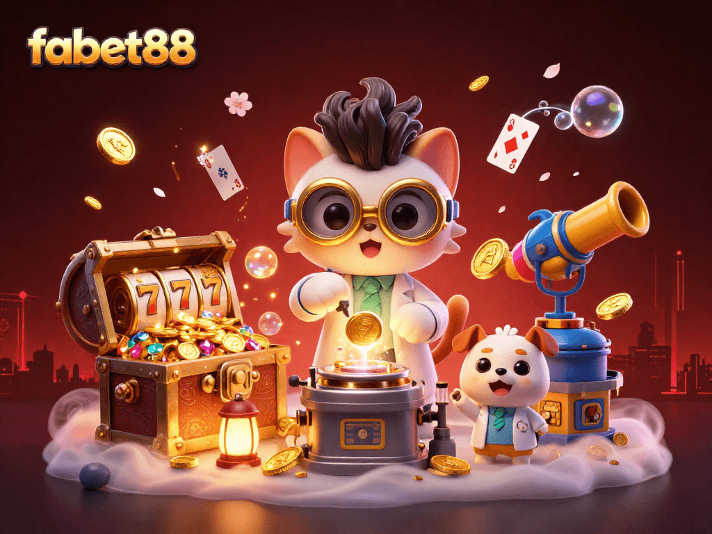 Engage with fabet88's thrilling gaming experience through a magical 3D adventure.