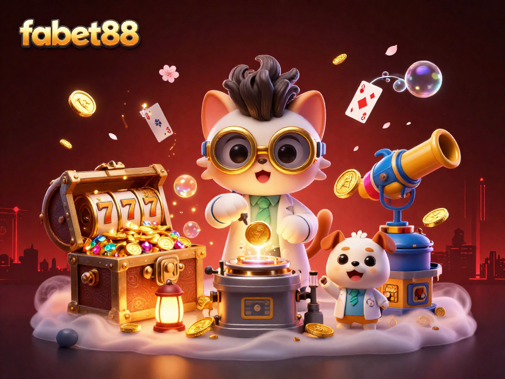 Engage with fabet88's thrilling gaming experience through a magical 3D adventure.