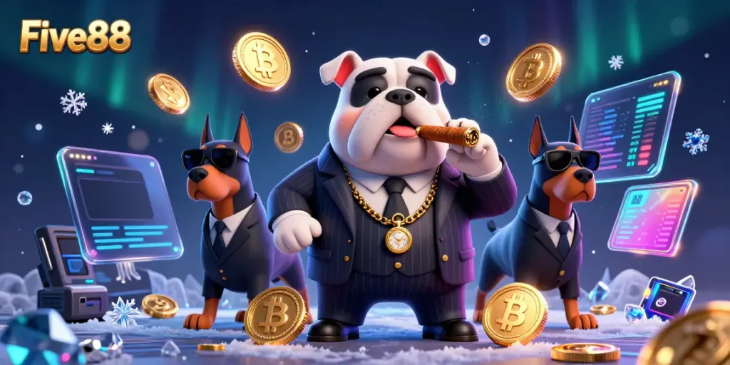 Win exciting rewards at Five88 with playful characters and engaging crypto elements.