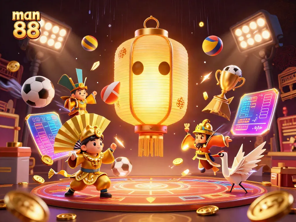 Bet on man 88 and explore vibrant casino scenes with dynamic sports elements.