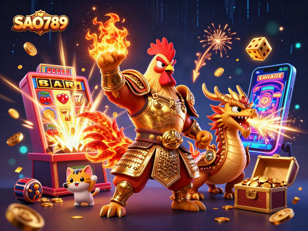 Experience thrilling gameplay with SAO789's vibrant casino scene featuring dynamic characters and games.