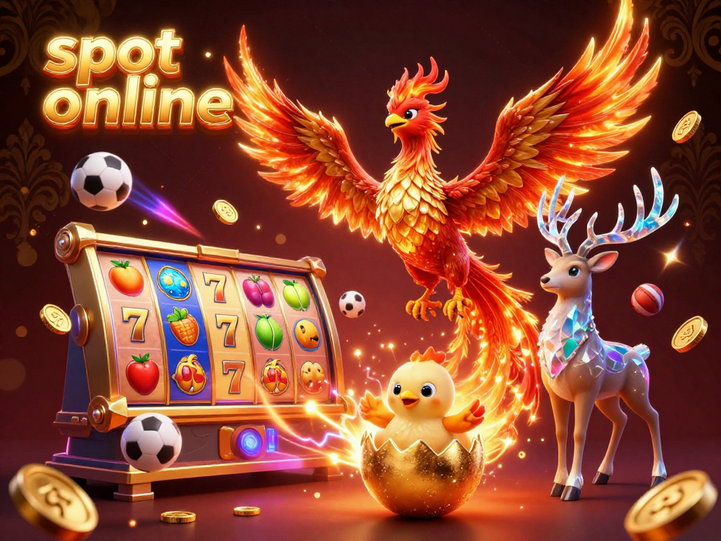 Menangkan permainan slot online dengan ilustrasi 3D fantastis dan elemen kasino yang kaya