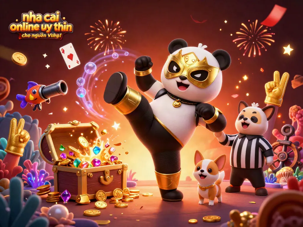 Experience exciting gameplay with nha cai online uy tin cho người Việt featuring animated characters and rich casino elements.