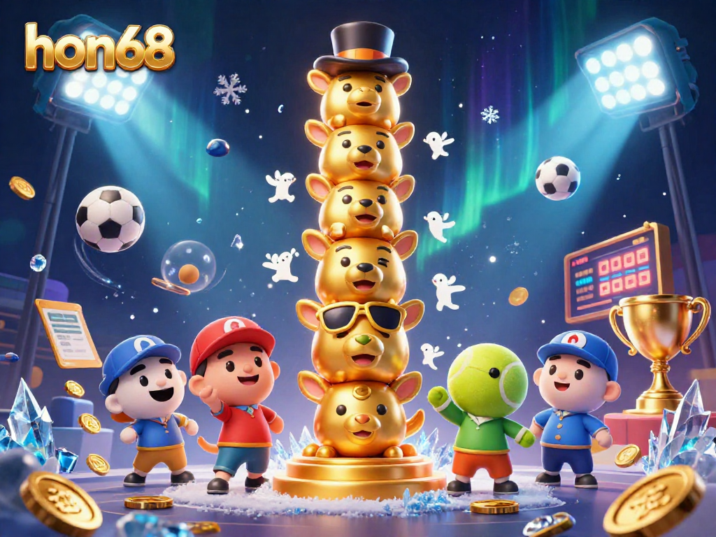 Experience the excitement of hon68 with dynamic sports betting elements and a vibrant casino atmosphere.