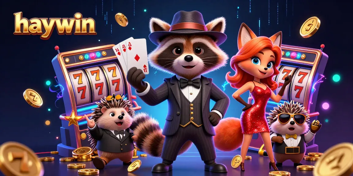 Haywin slots showcase with charming characters spinning for high-stakes wins.