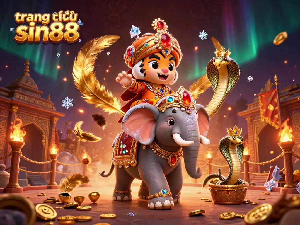 Experience excitement at trang chủ sin88, featuring vibrant 3D characters and a rich gaming atmosphere.