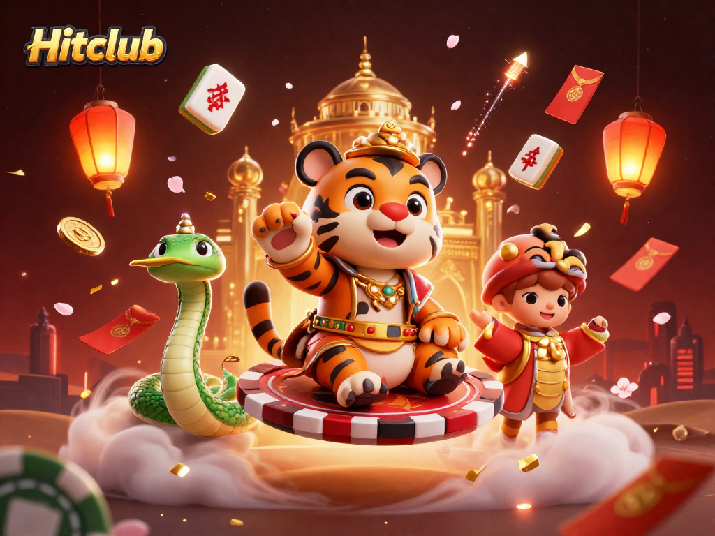 Hitclub ignites excitement with a vibrant casino scene featuring a sultan and magical elements.