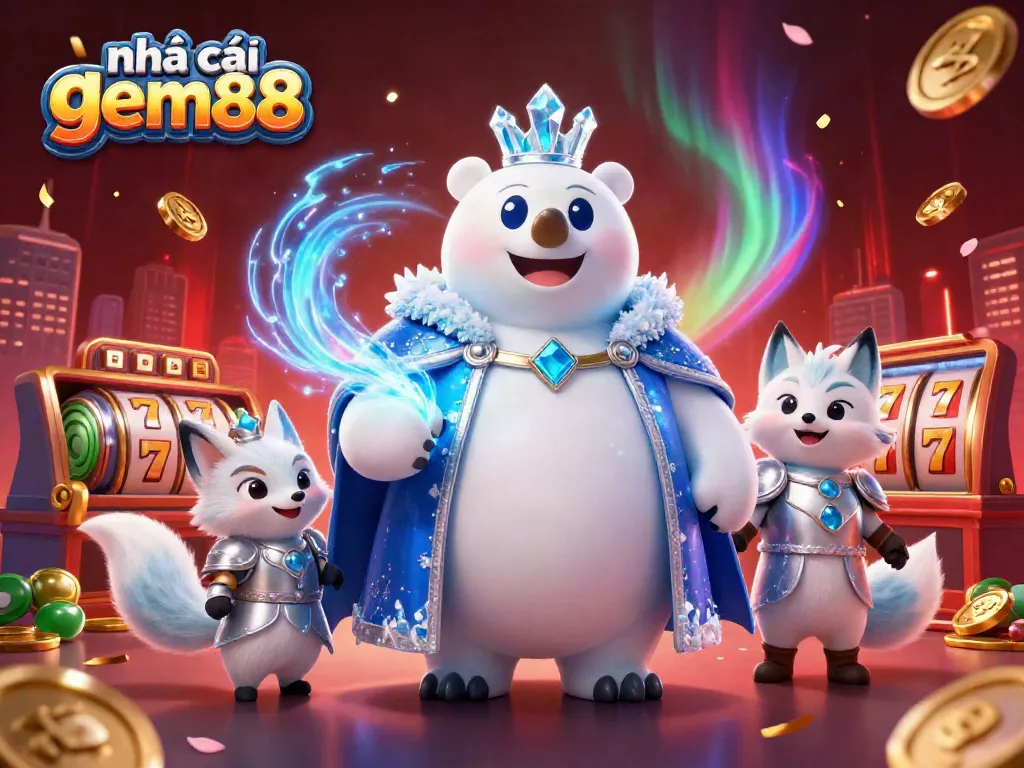 Experience the thrill with nhà cái gem88, featuring dynamic casino elements and enchanting characters.