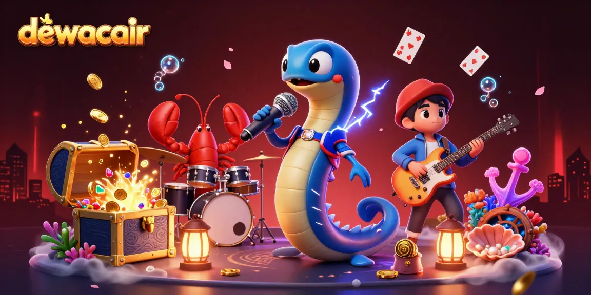 Experience thrilling gameplay at dewacair with dynamic underwater casino action featuring musical sea creatures.