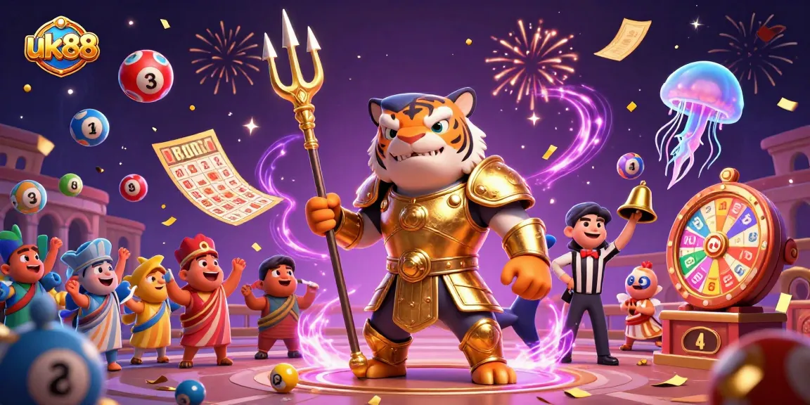 Experience the thrill of winning at uk88 with vibrant lottery balls and exciting game elements.
