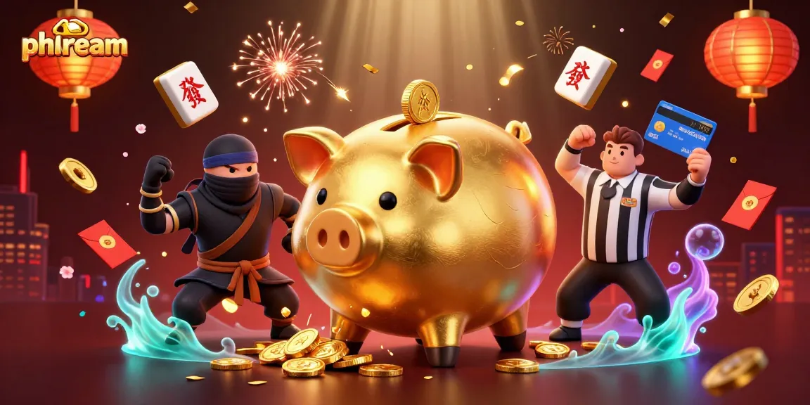 Experience the excitement of phdream with a vibrant 3D scene of casino characters in action, showcasing the thrill of gambling.