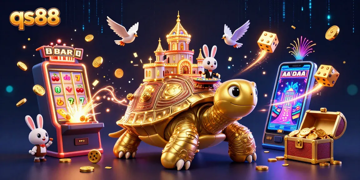 Experience exciting gameplay at qs88 with thrilling slot machines and engaging casino scenes.